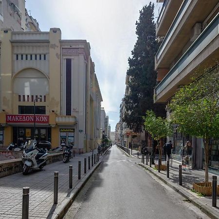 Downtown Studio Thessaloniki Lägenhet Exteriör bild