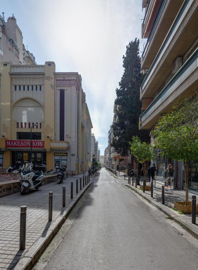 Downtown Studio Thessaloniki Lägenhet Exteriör bild